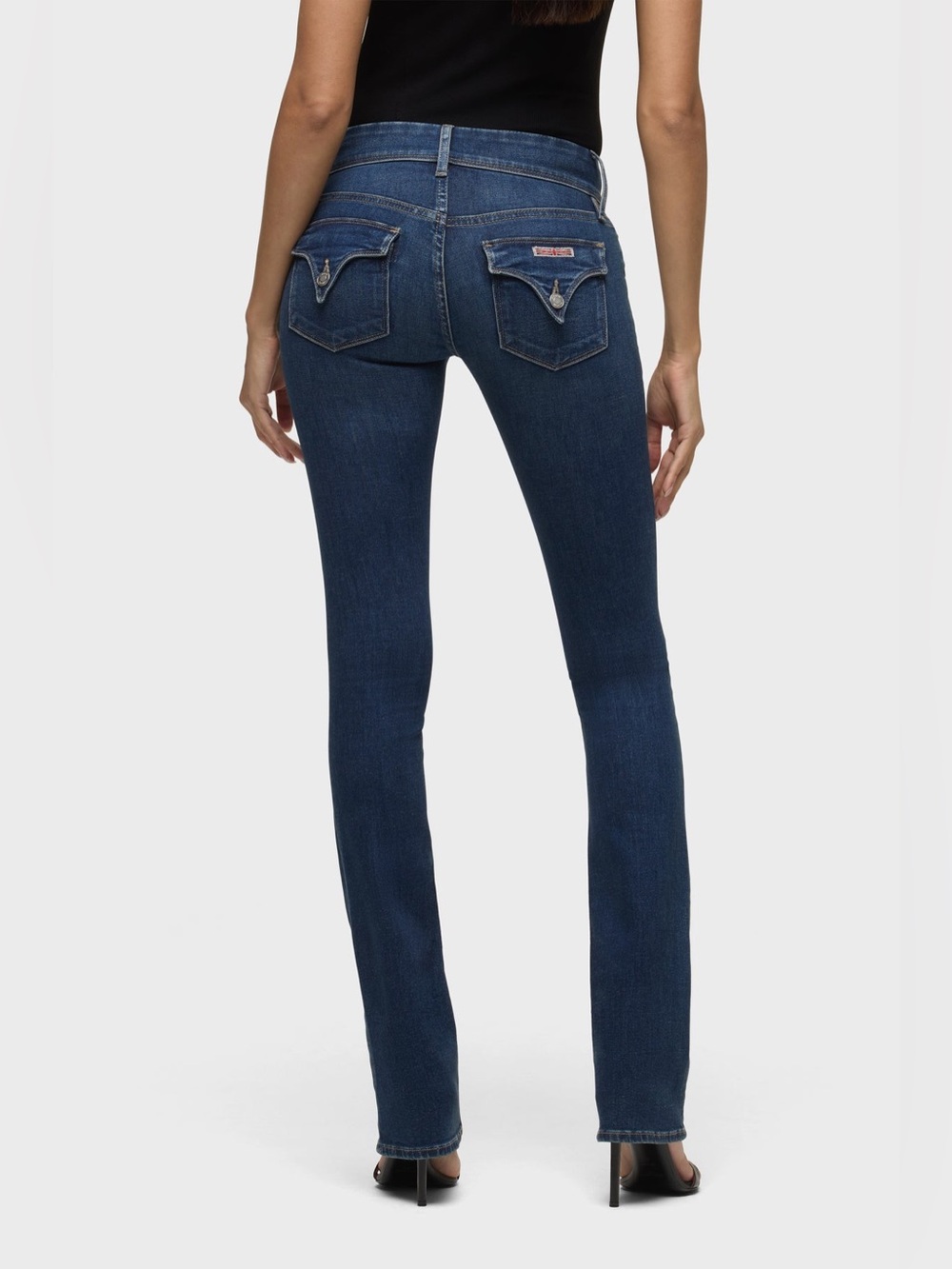 Hudson Beth Flap Pocket Baby Bootcut dark wash